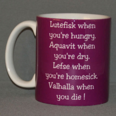Coffee Mug - Valhalla poem